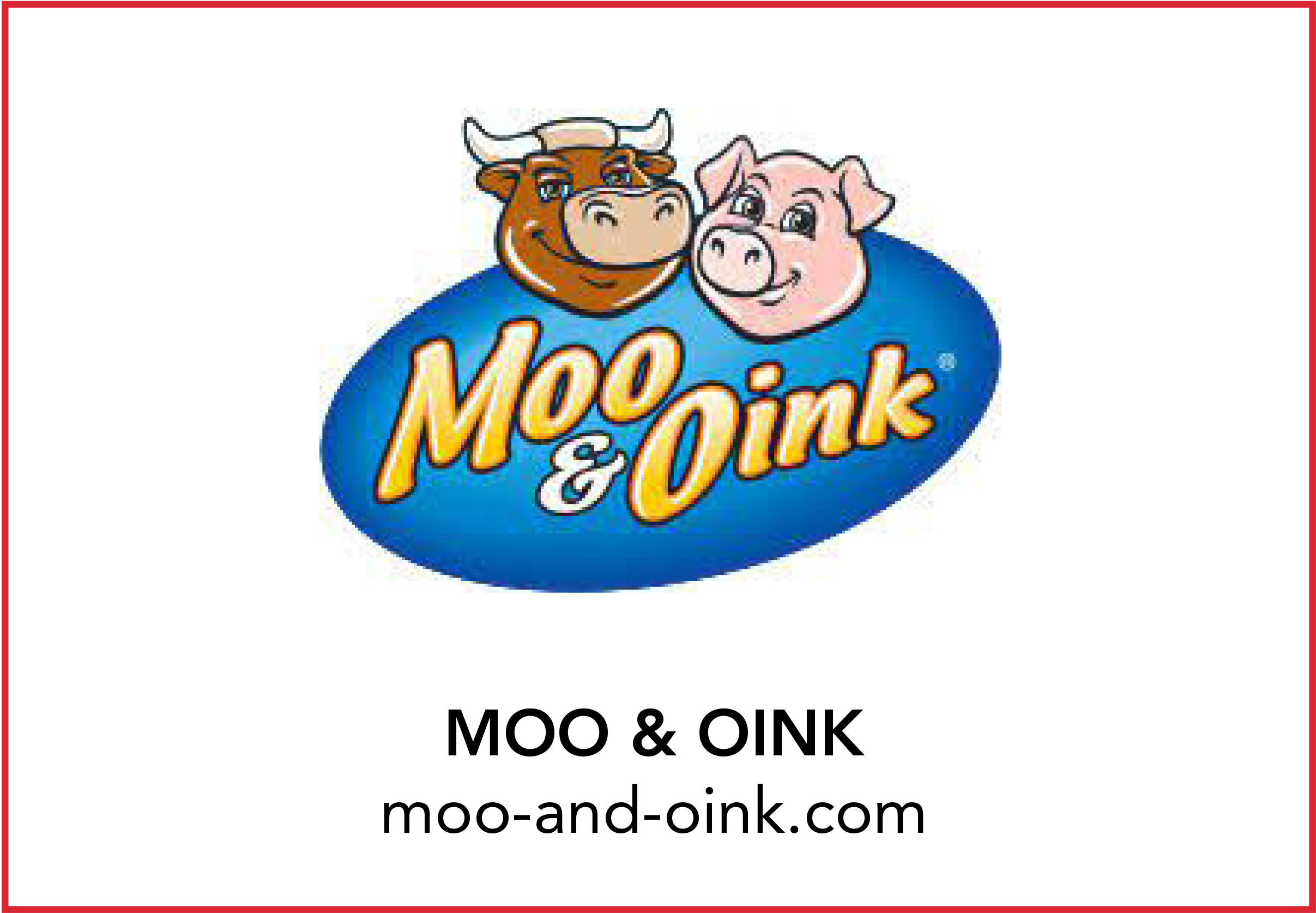 MOO & OINK Logo
