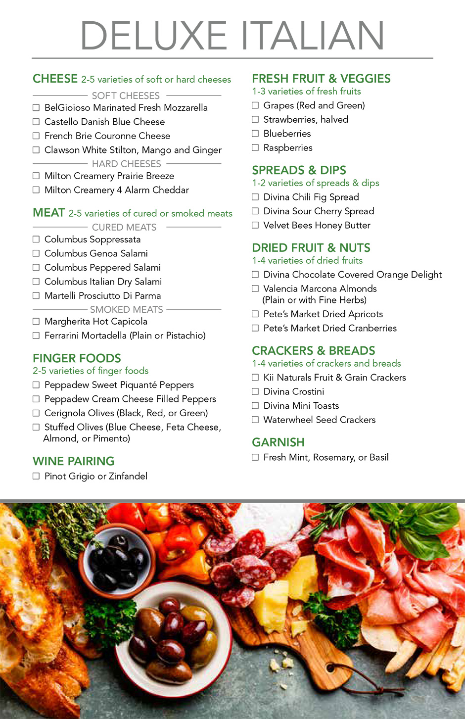 Catering Menu - Page 3