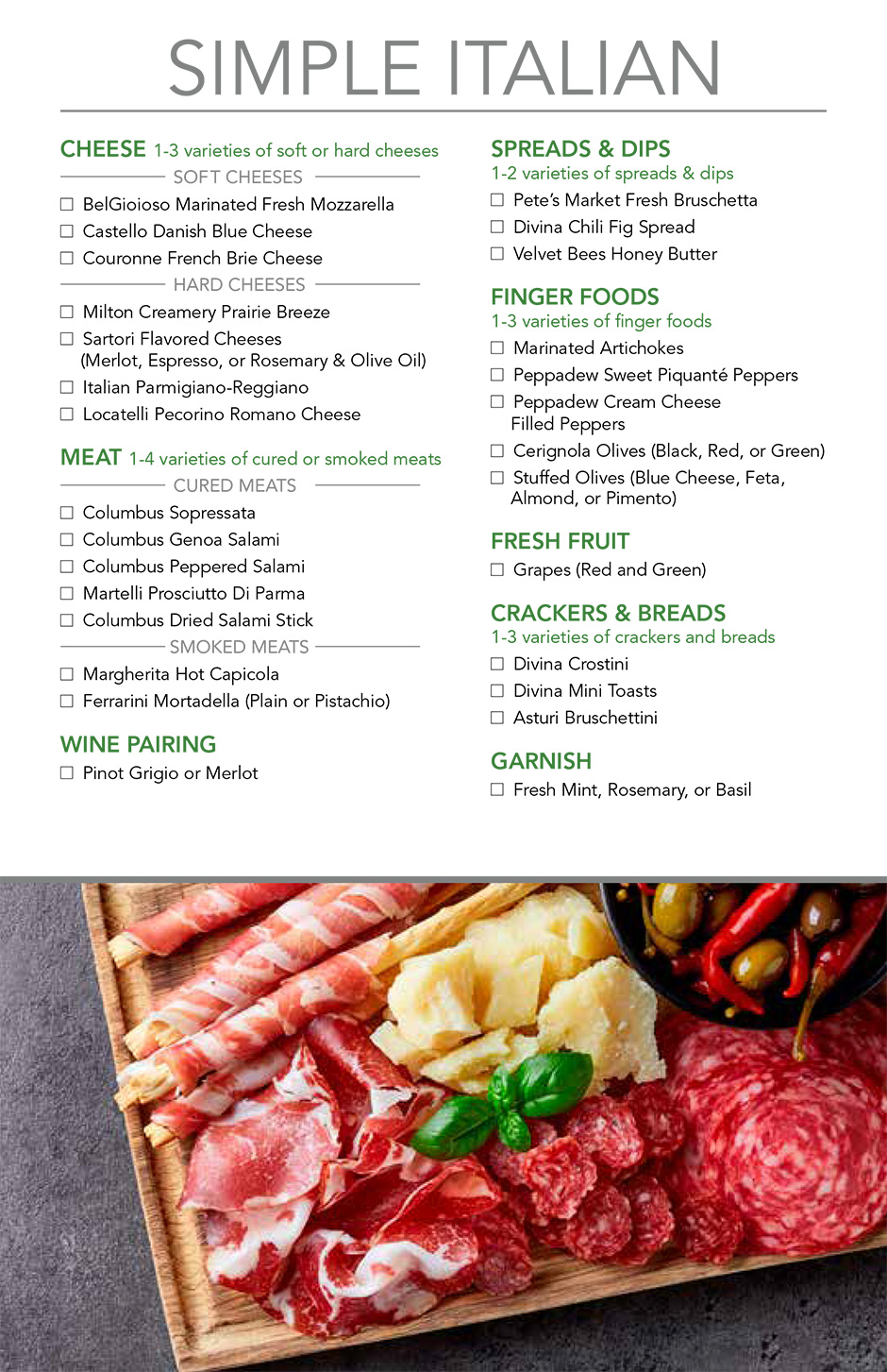Catering Menu - Page 4