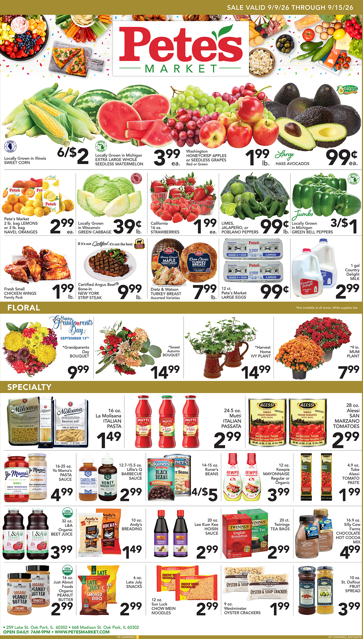 Weekly Circular - Page 1