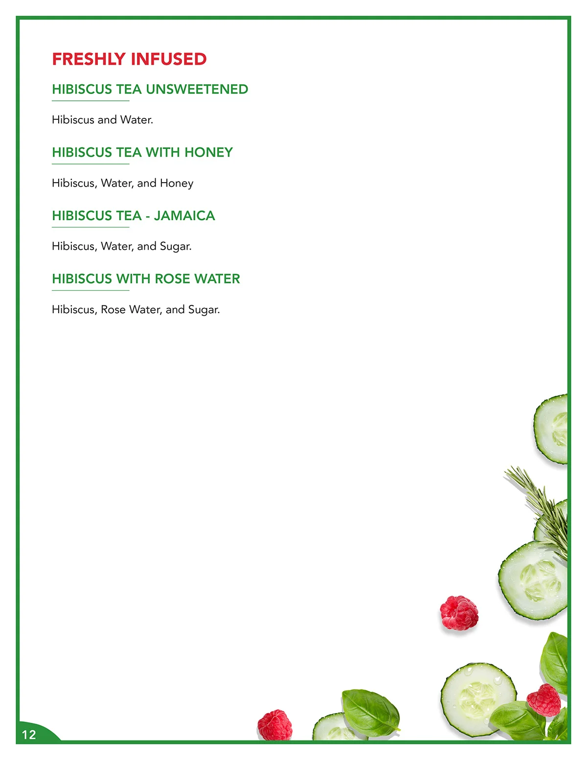 Juice Bar Ingredients - Page 12