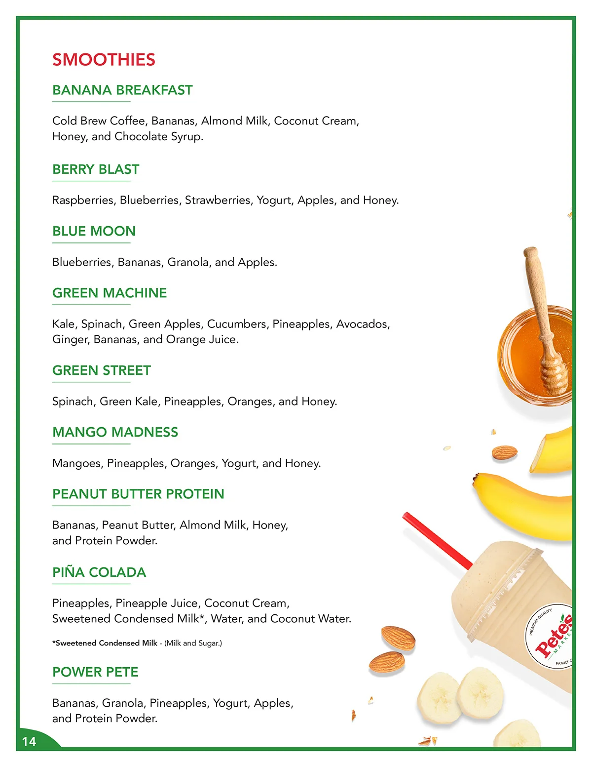 Juice Bar Ingredients - Page 14