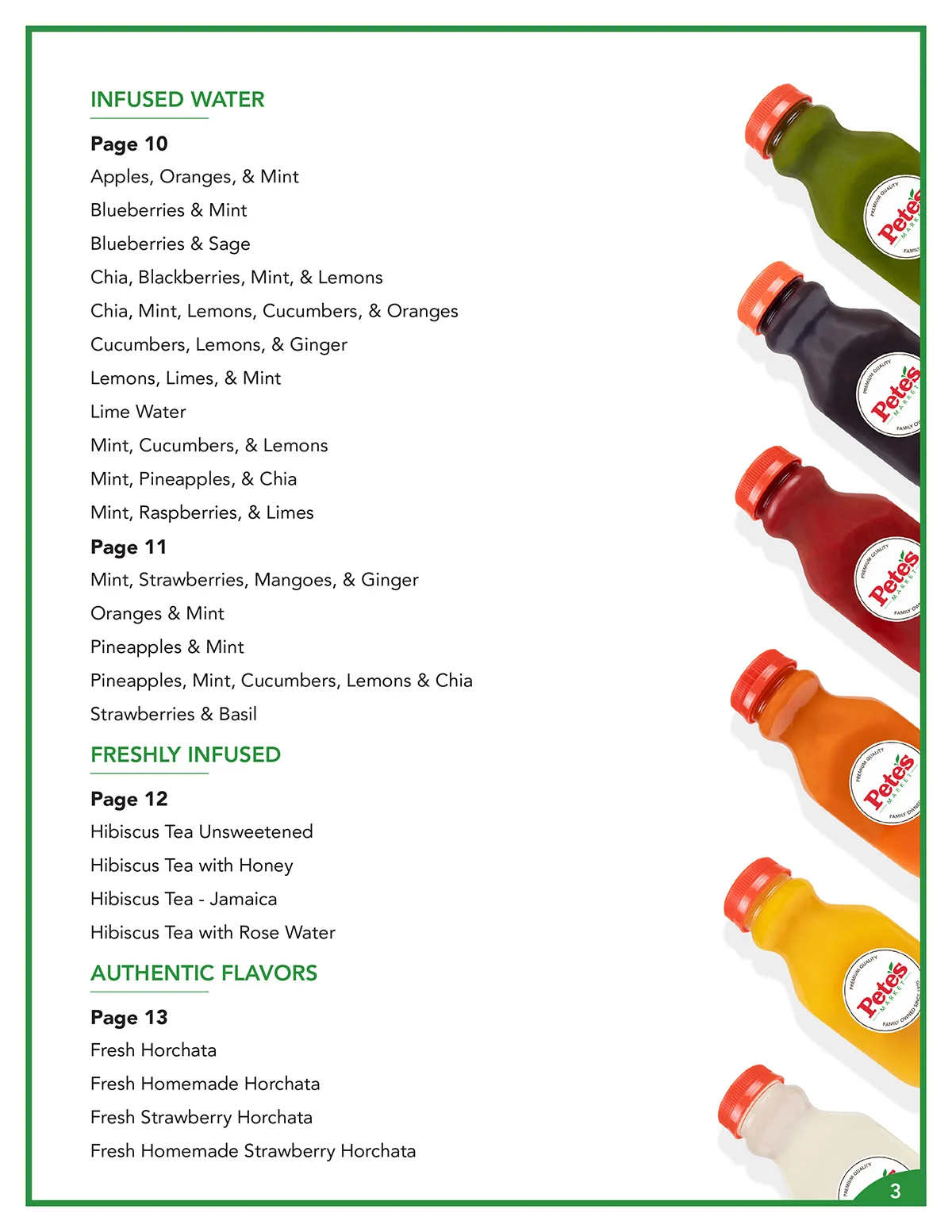 Juice Bar Ingredients - Page 3