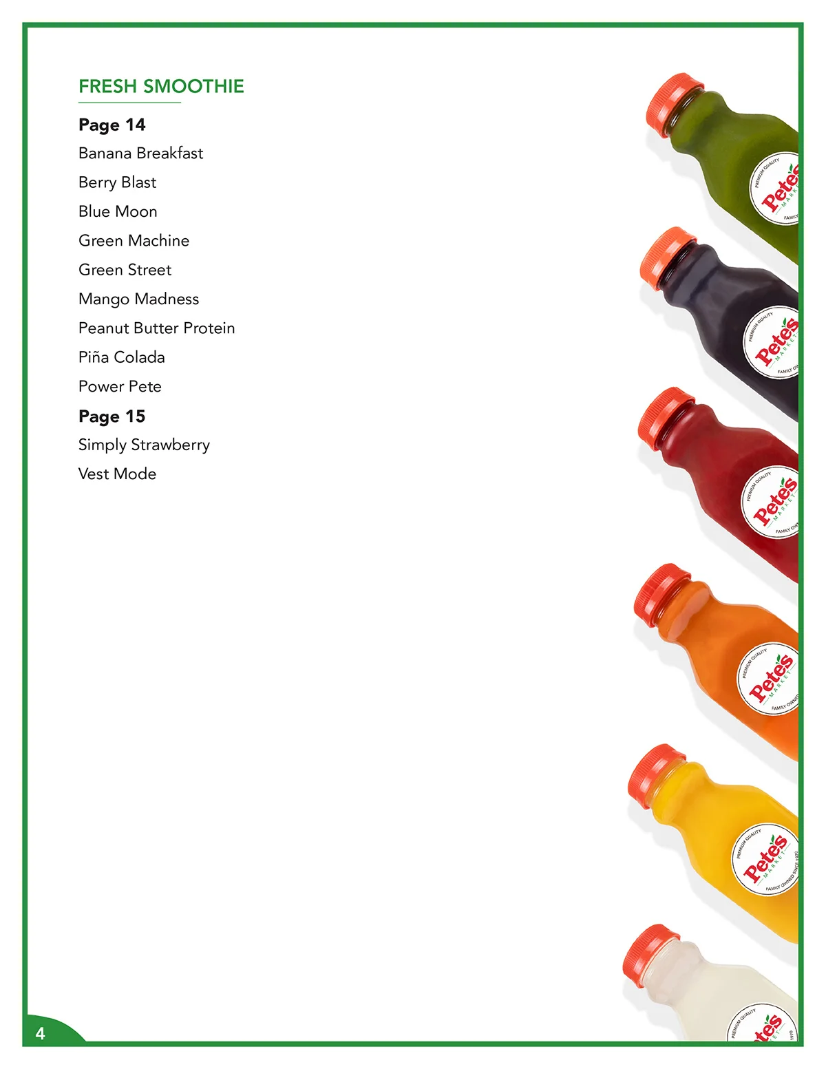 Juice Bar Ingredients - Page 4