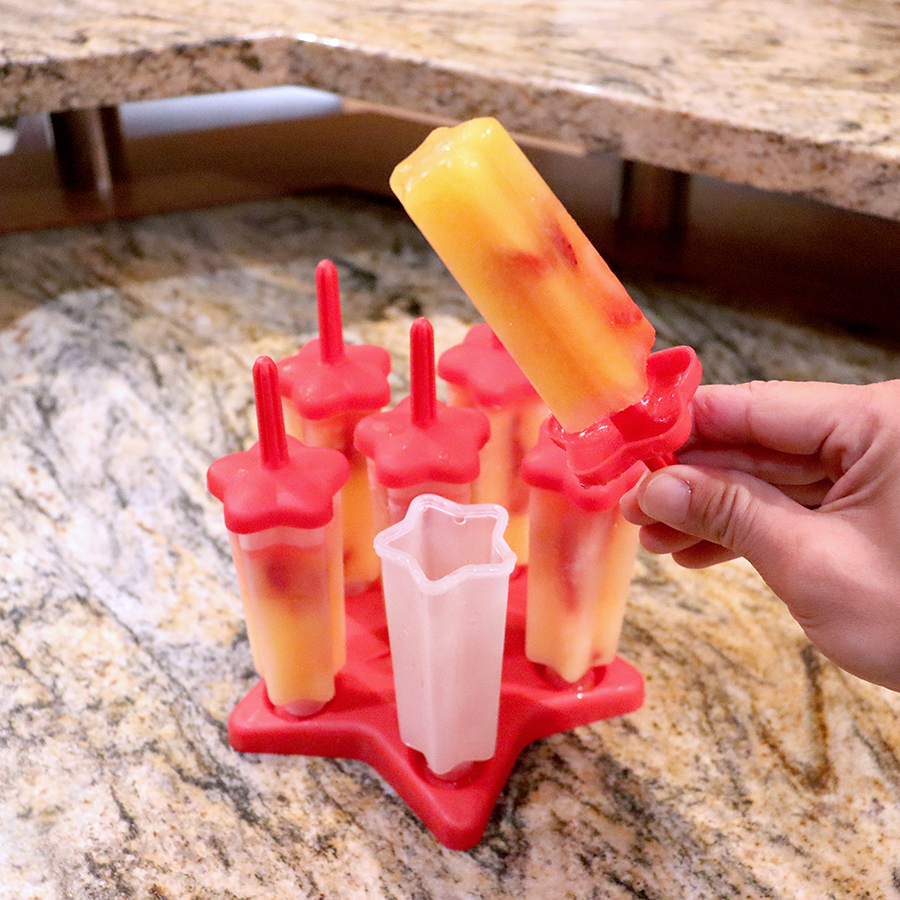 Sunshine Juice Pops Recipe