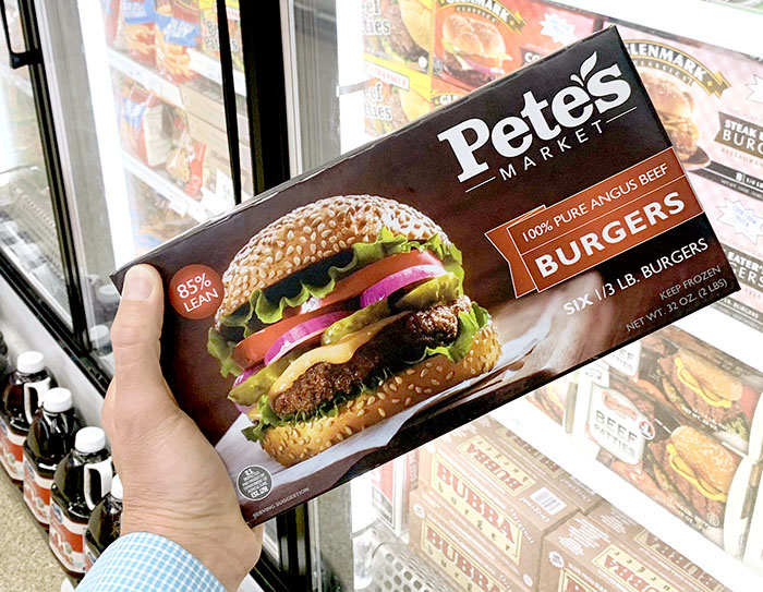 Burger Beef Pete's Frozen