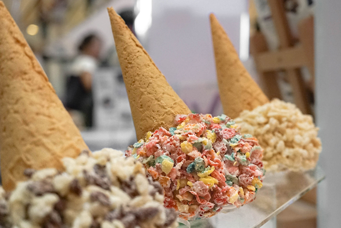 Cereal Ice Cream Dessert Cone