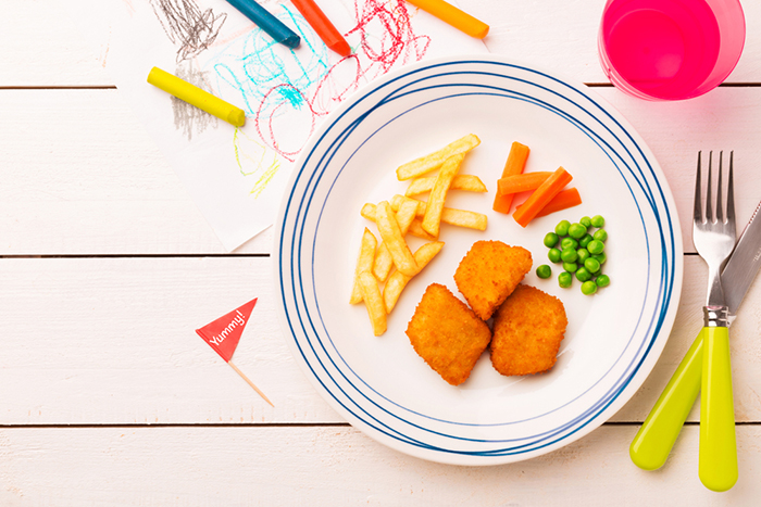 Kids Meal Balance Vegetables