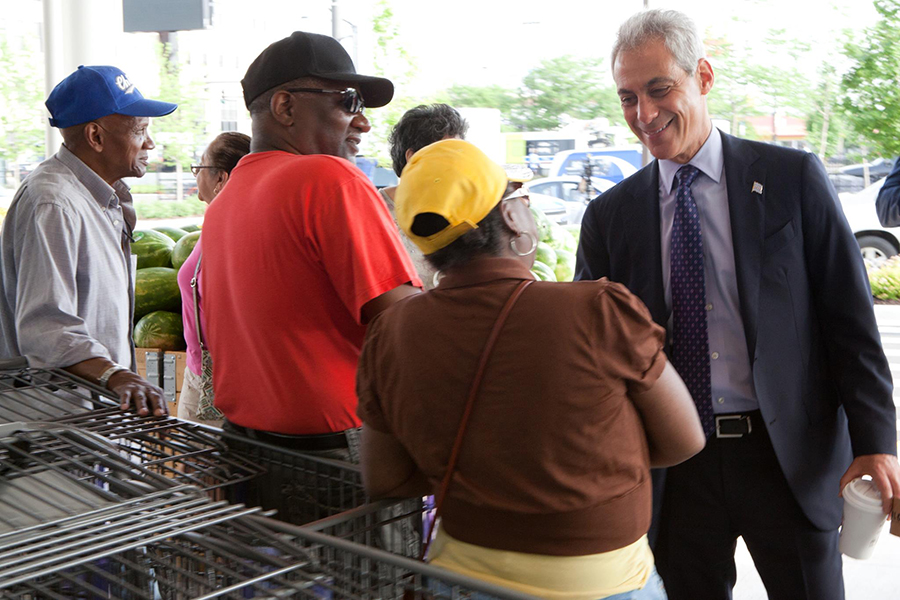 Mayor Emanuel Attends Grand Opening 